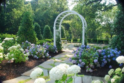 Vice President's Family Heritage Garden Arbor and Fountain